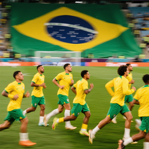 Aquecimento da Seleção