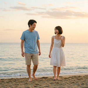 波打ち際の約束