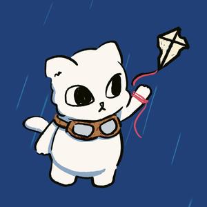 風箏跌倒了