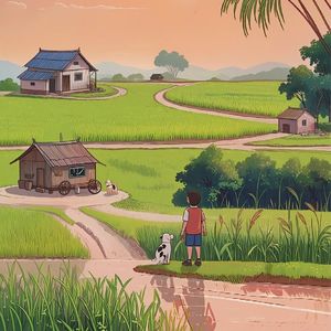 故乡的归途 脚步踏上归途