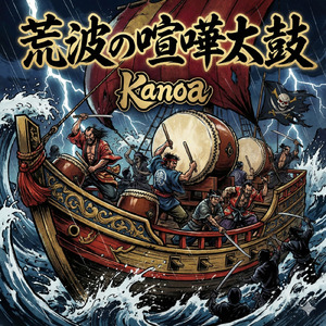 荒波の喧嘩太鼓
