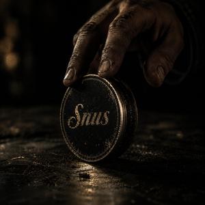Snus under läppen
