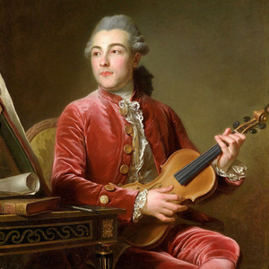 Concerto per due corni da caccia con violini e basso continuo:primo movimento