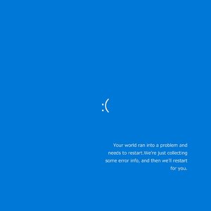 ブルースクリーン