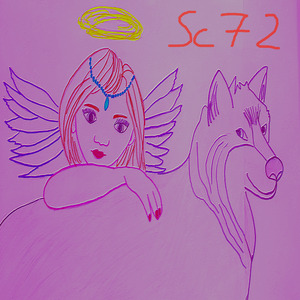 Как я люблю одну тебя, и смайлик сердце с точкой