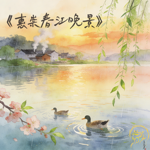 惠崇春江晚景