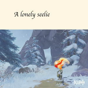 A lonely seelie 孤单的仙灵