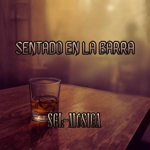 SENTADO EN LA BARRA