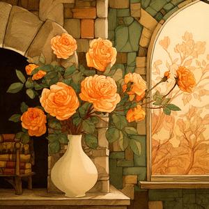 Sunlight Through Leaves