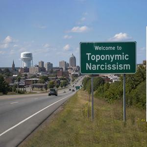 Toponymic narcissism
