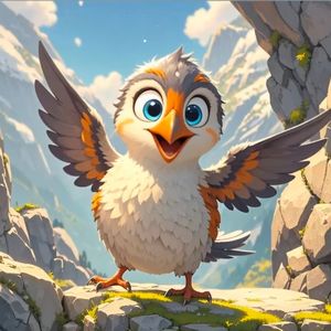 自由自在的小鸟