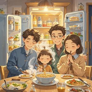 你说说，你说说，晚上吃什么