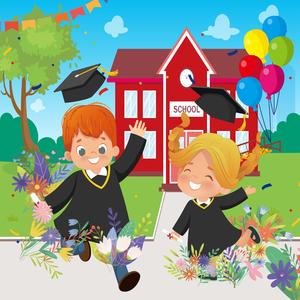 Graduation, the Sun is Shining