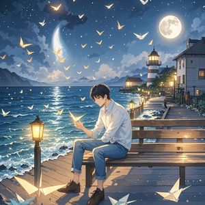 时光里的千纸鹤_米灵mini