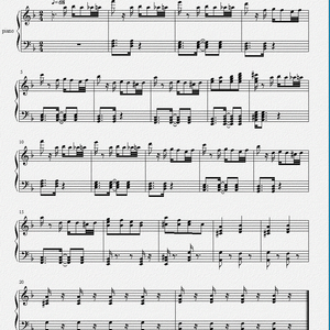 李安 - 双鱼座 钢琴改编