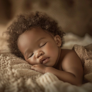 Sueño Del Bebé En La Noche Del Río