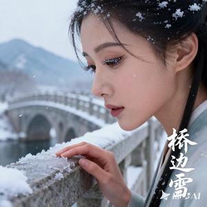 桥边雪