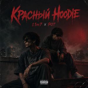 Красный Hoodie