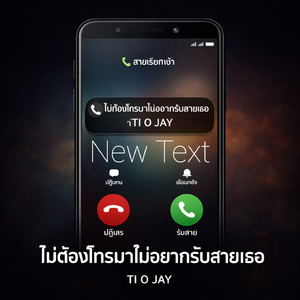 ไม่ต้องโทรมา ไม่อยากรับสายเธอ