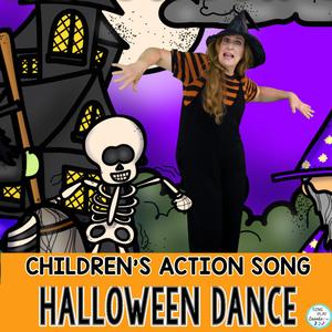 "Halloween Dance" Halloween Childrens Action Song, Brain Break & Movement Activity