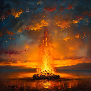 Serenidad Junto Al Fuego Para Un Silencio Contemplativo