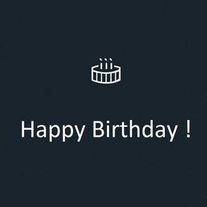 对自己说生日快乐