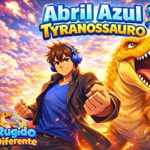 Tyranossauro - Conscientização Abril Azul