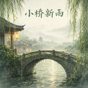《小桥新雨》