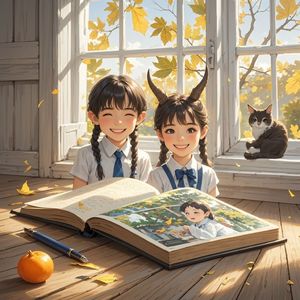 相册里的午后-小火柴