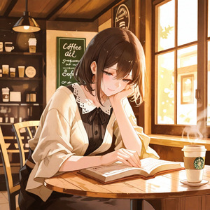 Soft Lofi Sax in the City on a Rainy Day for Reading – 528Hz