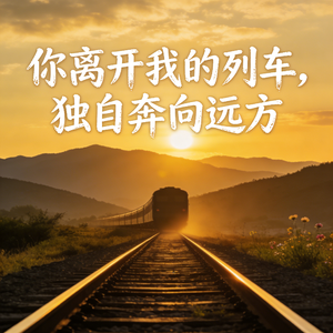 你离开我的列车，独自奔向远方