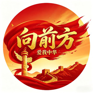 向前方