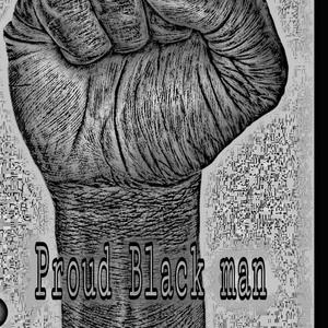 Proud black man