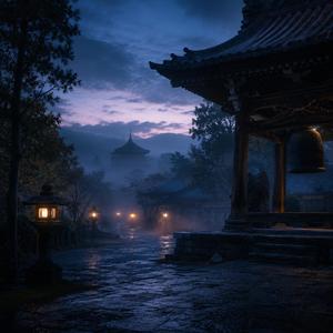Temple Bell Before Dawn