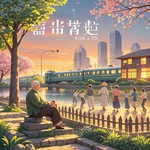 青白江的晨光与晚风-徐俊