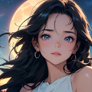 夜の太陽、朝の月