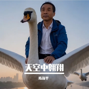 天空中翱翔