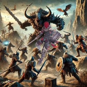 I have been fighting along side the beast man in the year long battle of the death gorge, I have learned from the way he fights and i now fight like the beast