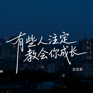 有些人注定教会你成长
