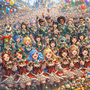 my little color (Cover) 〜The Colorful Parade〜#Twin🐣Bird by luciluci