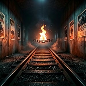 铁轨上的觉醒：踢碎虚妄