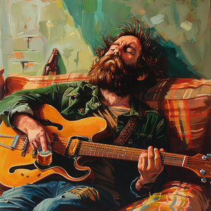 Целый день я пью пиво