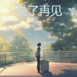 说了再见