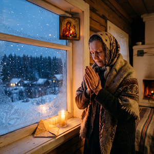 Мама солдата, ты держишь свой крест