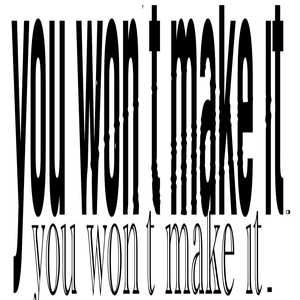 У тебя не получится