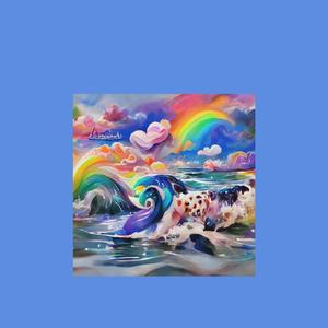 ラリマー色の天使