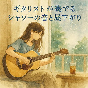 雨の日のカフェで聴くギター