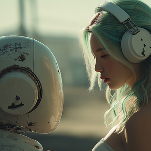 먼지 속 로보트