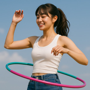 フラフープが似合う女、って言われたい