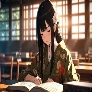 晴れた春空の下で流れるジャズ